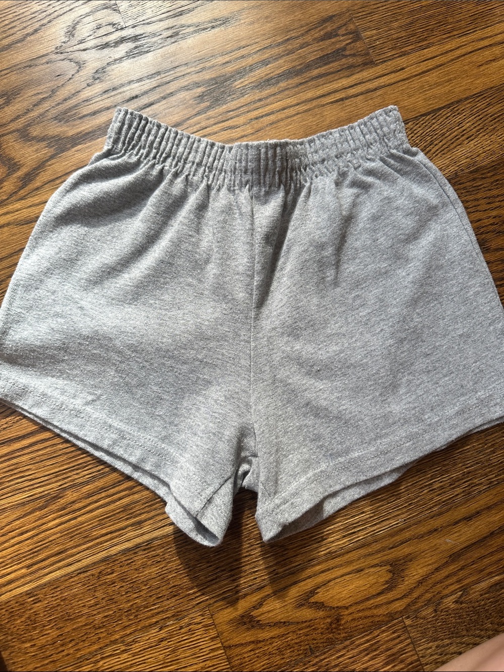 Girls grey soffe cheer shorts